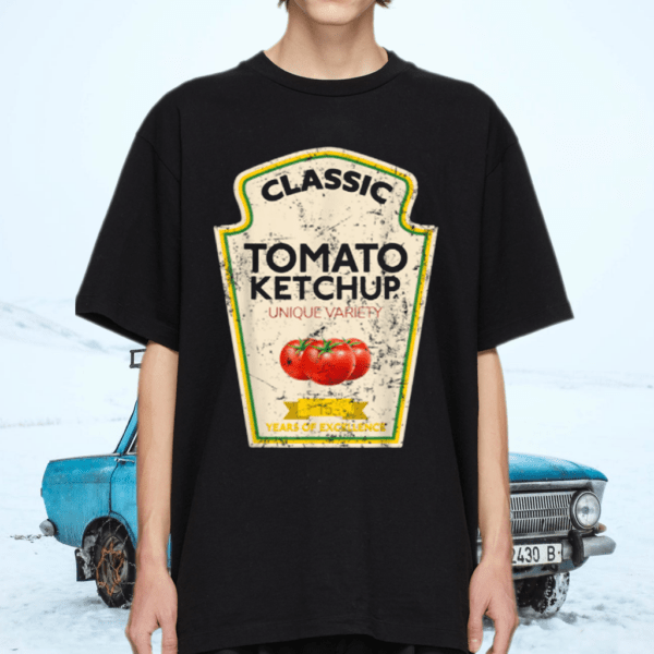 ketchup costume matching couples groups Family Condiments Shirt