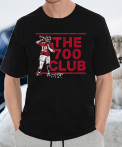 tom brady the 700 club shirt