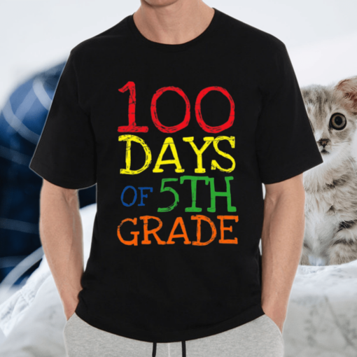 100 Days Of 5Th Grade 100 Days Of School Shirt