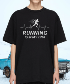 Running Heartbeat Running Is In My DNA Shirt