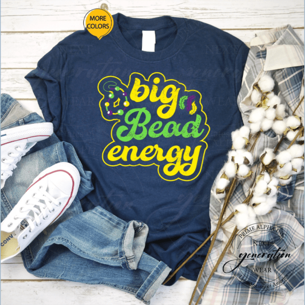 Big Bead Energy Carnival T Shirt