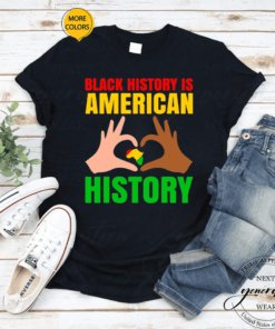 Black History Is American History Black Pride T Shirt