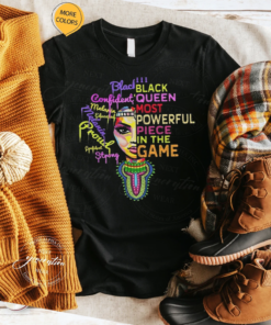 Black Queen Most Powerful In The Game TShirt