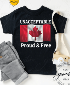 Canadian Truckers Freedom Convoy Support Proud And Free Shirt