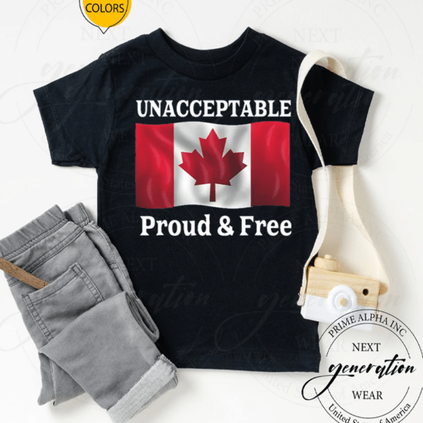 Canadian Truckers Freedom Convoy Support Proud And Free Shirt