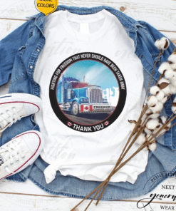 Freedom Convoy 2022 - In Support Of Truckers T-Shirt