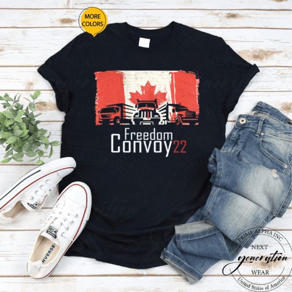 Freedom Convoy 22 Canada Truckers TShirts