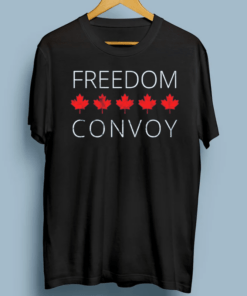 Freedom Convoy Canadian Trucker T-Shirt