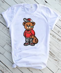 Gangster Teddy Bear Money Bags Good Chain Necklace Sneaker Shirts