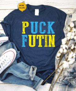 Puck Futin Meme I Stand With Ukraine Ukrainian Lover T-Shirt