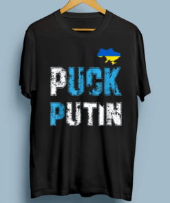 Puck Futin Meme I Stand With Ukraine Ukrainian Lover support TShirts