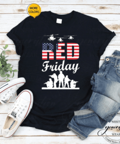 Red Friday Veterans Tribute Shirts