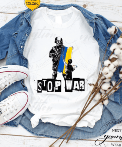 STOP THE WAR Stand With Ukraine T-Shirt