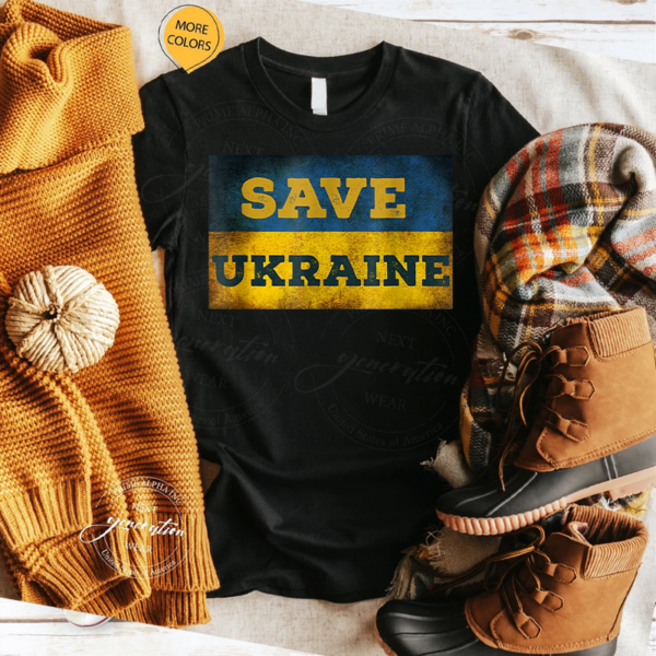 Save Ukraine Surpport I Stand with Ukraine TShirts