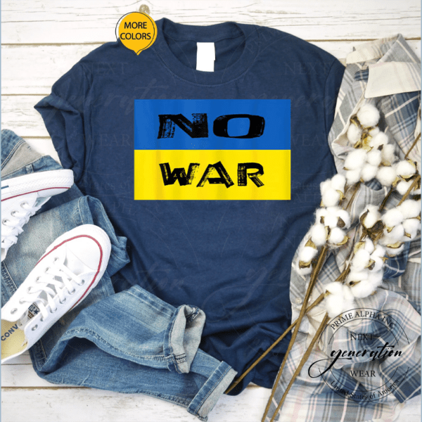 Stand With Ukraine No War T-Shirt