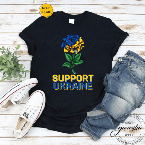 Support Ukraine Flag Ukrainian 2022 T-Shirt