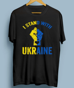 Support Ukraine I Stand With Ukraine Vintage Tees TShirts