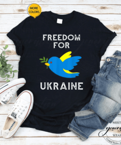 Support Ukraine Shirt Stand With Ukraine Ukrainian Flag T-Shirt