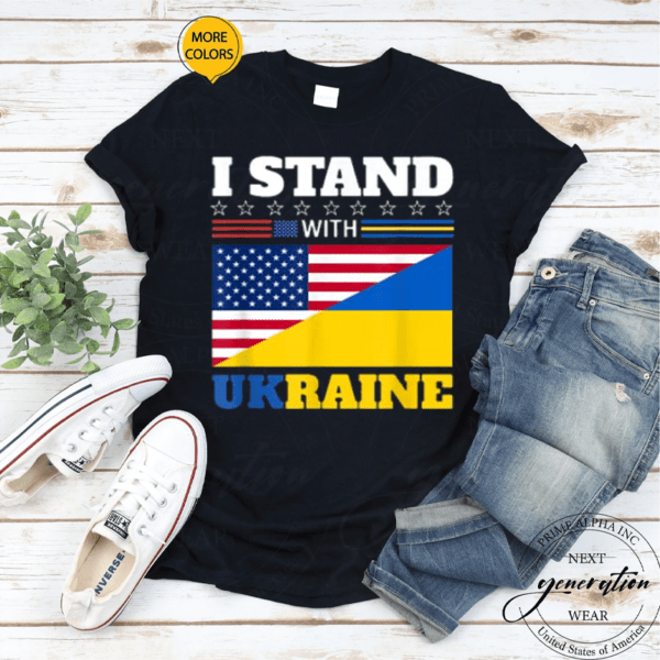 Support Ukraine Ukrayina Ukrainian Cute Graphic Design T-Shirt