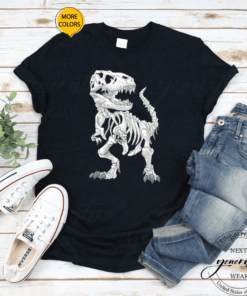 TRex Skeleton Dino Bones Shirt