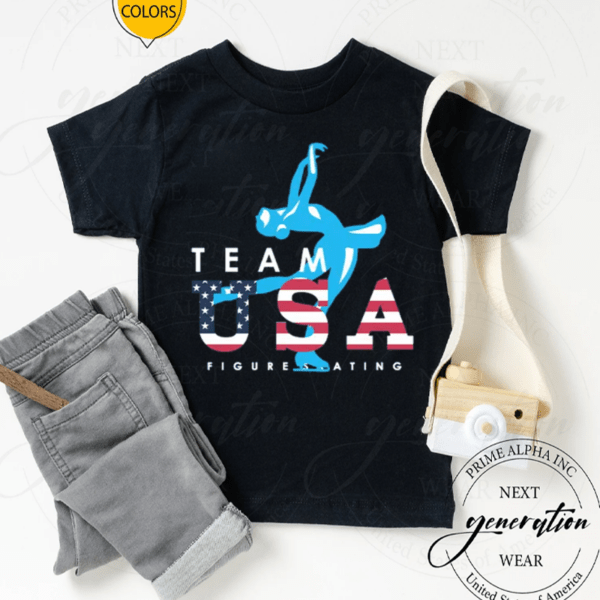 Team USA Figure Skating WInter Games T-Shirts