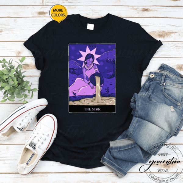 The Star Tarot Card Creepy Siren Shirt