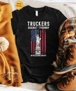 Truckers Agains Tyranny Freedom Convoy T-Shirt