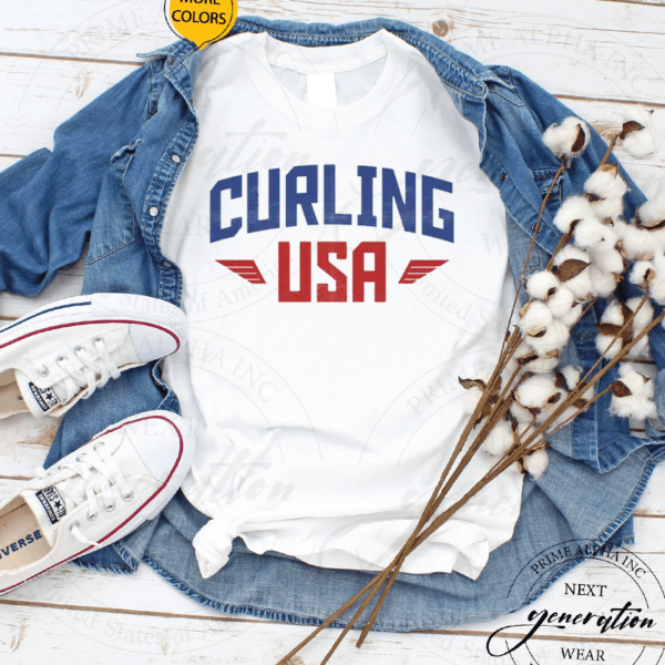 USA Curling Team Shirts