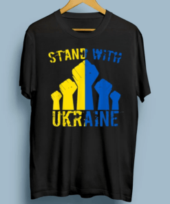 Ukraine I Stand With Ukraine Flag Support Ukraine TShirts