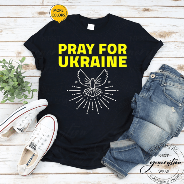 Ukraine Shirt Support Ukraine Dove Pray For Ukraine Premium Shirts