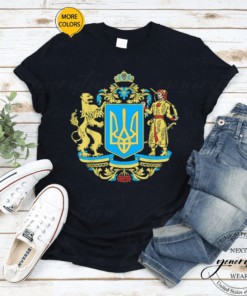 Ukrainian Symbols Ukraine Flag Gift for Ukrainians T-Shirt