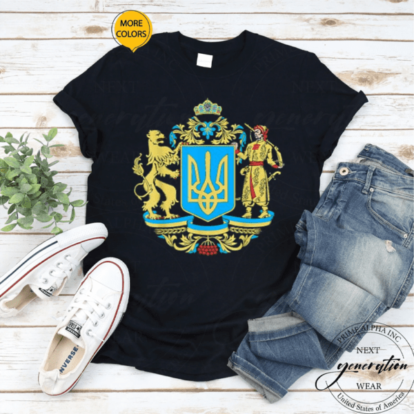 Ukrainian Symbols Ukraine Flag Gift for Ukrainians T-Shirt