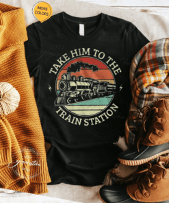 Vintage Take Him To The Train Station TShirt