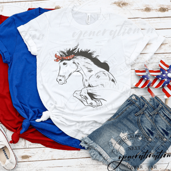 Wild Horse Running T-Shirts