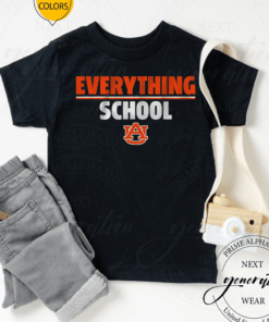 auburn everything school tshirt