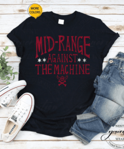 chicago mid range against the machine t shirt