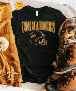 commanders football tshirt