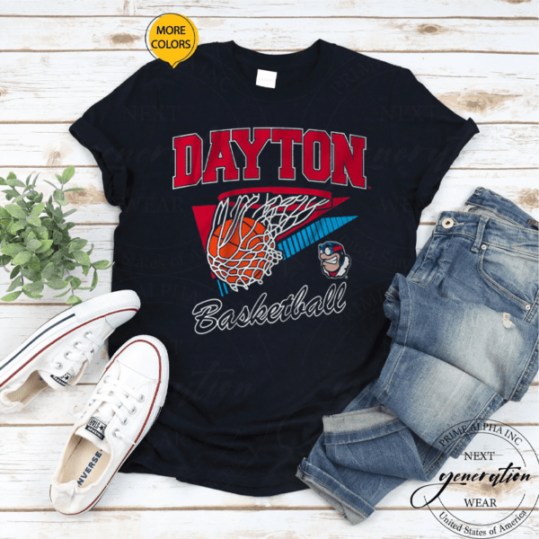 dayton basketball shirt