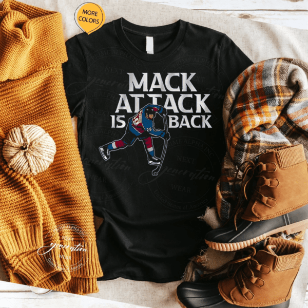 nathan mackinnon mack attack is back shirts