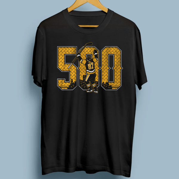 sidney crosby 500 goals tshirt