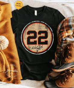 will clark 22 shirts