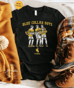 wyoming basketball blue collar boys shirts