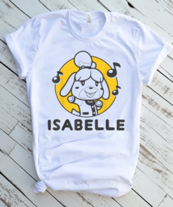 A New Horizons Isabelle Outline Portrait T-Shirt