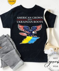 American Grown With Ukrainian Roots TShirt