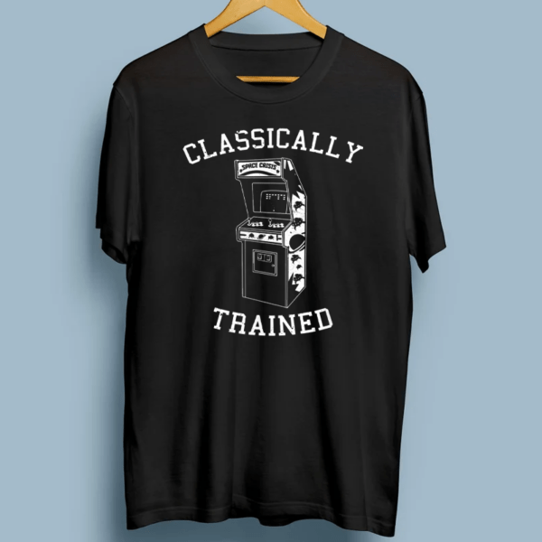 Classically Trained Old School Retro Arcade Game T-Shirt