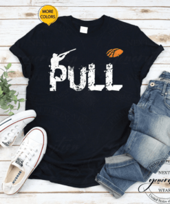 Clay Skeet Pigeon Shooting Pull Clay Bird Hunter Sports T-Shirt