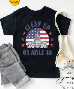 Clean Up On Aisle 46 AntiBiden Impeach 46 TShirt