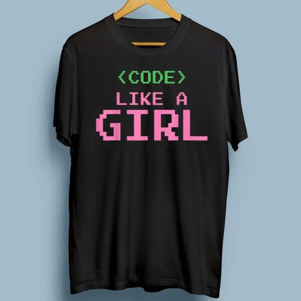 Code Like A Girl Shirts