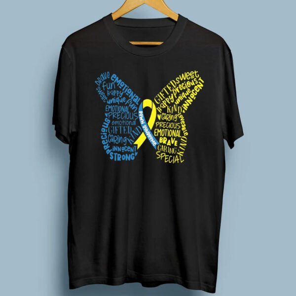 Down Syndrome Awareness Butterfly Shirts
