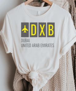 Dxb United Arab Emirates Airport Code Pullover TShirt